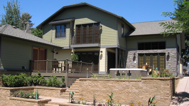 EXTREME MAKEOVER HOME EDITION - "Harrison Family," - Exterior Patio, on "Extreme Makeover Home Edition," Sunday, October 9th on the ABC Television Network.