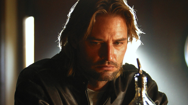 LOST - "Outlaws" - Kate and Sawyer divulge dark secrets to each other while tracking a renegade boar that Sawyer swears is purposely harassing him. Meanwhile, Hurley and Sayid worry that Charlie is losing it after his brush with death, and a shocking, prior connection between Sawyer and Jack is revealed. Robert Patrick ("Terminator 2: Judgment Day," "The X-Files") guest stars, on "Lost," WEDNESDAY, FEBRUARY 16 (8:00-9:02 p.m., ET), on the ABC Television Network. (ABC/MARIO PEREZ) JOSH HOLLOWAY