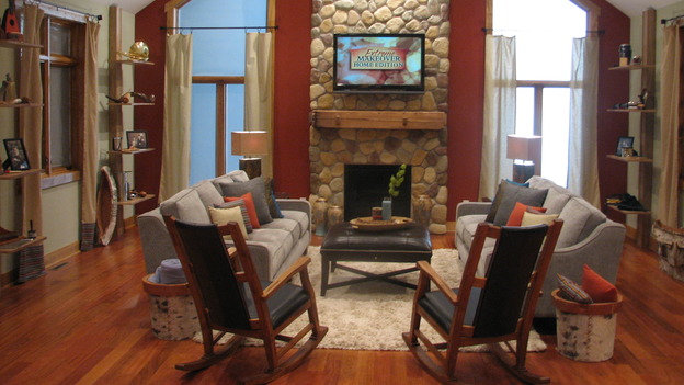 EXTREME MAKEOVER HOME EDITION - "DeVries Family," - Living Room, on "Extreme Makeover Home Edition," Sunday, December 7th on the ABC Television Network.