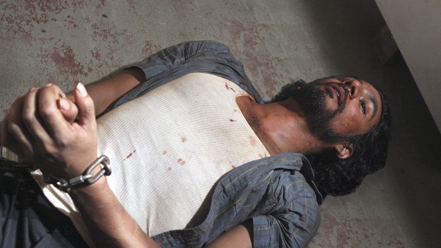 LOST - "Enter 77" - Locke, Sayid and Kate investigate a strange structure and its mysterious inhabitant. Meanwhile, Sawyer competes in a ping-pong competition to get back his belongings, on "Lost," WEDNESDAY, MARCH 7 (10:00-11:00 p.m., ET), on the ABC Television Network. (ABC/MARIO PEREZ)NAVEEN ANDREWS