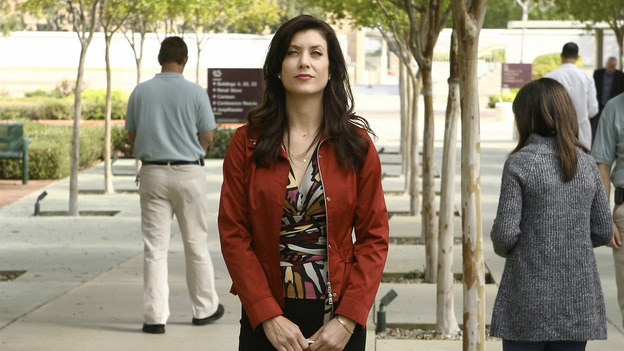 GREY'S ANATOMY - "Piece of My Heart" - Addison returns to Seattle Grace to perform an operation and is taken aback by all of the changes in her old co-workers' lives. Meanwhile Meredith and Derek's clinical trial has its first patient, and Rebecca/Ava returns with shocking news for Alex, on "Grey's Anatomy," THURSDAY, MAY 1 (9:00-10:01 p.m., ET) on the ABC Television Network.  (ABC/SCOTT GARFIELD)KATE WALSH