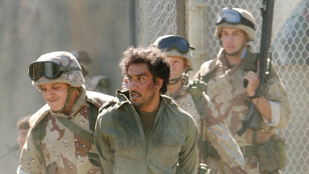 LOST - "One of Them" - When Rousseau leads Sayid to a mysterious captive in the jungle, he becomes determined to find out if he is one of the "Others." Meanwhile, Sawyer discovers Hurley's potentially devastating breech of the survivors' trust and blackmails him into helping track an elusive island creature that won't leave Sawyer alone, on "Lost," WEDNESDAY, FEBRUARY 15 (9:00-10:03 p.m., ET), on the ABC Television Network. (ABC/MARIO PEREZ)NAVEEN ANDREWS
