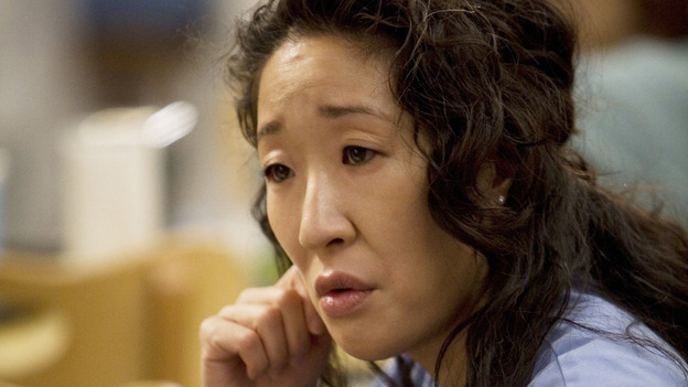GREY'S ANATOMY - "Piece of My Heart" - Addison returns to Seattle Grace to perform an operation and is taken aback by all of the changes in her old co-workers' lives. Meanwhile Meredith and Derek's clinical trial has its first patient, and Rebecca/Ava returns with shocking news for Alex, on "Grey's Anatomy," THURSDAY, MAY 1 (9:00-10:01 p.m., ET) on the ABC Television Network.  (ABC/RANDY HOLMES)SANDRA OH