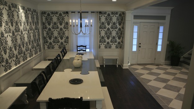 EXTREME MAKEOVER HOME EDITION - "Hill Family," - Dining Room, on "Extreme Makeover Home Edition," Sunday, October 11th on the ABC Television Network.