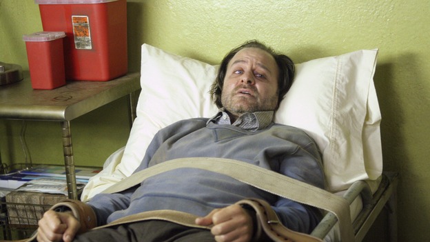 LOST - "The Constant" - Sayid and Desmond hit a bit of turbulence on the way to the freighter, which causes Desmond to experience some unexpected side effects, on "Lost," THURSDAY, FEBRUARY 28 (9:00-10:02 p.m., ET) on the ABC Television Network. (ABC/MARIO PEREZ)FISHER STEVENS