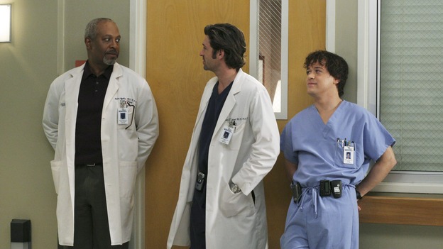GREY'S ANATOMY - "It's the End of the World (As We Know It)"(ABC/KAREN NEAL)JAMES PICKENS, JR.,  PATRICK DEMPSEY, T.R. KNIGHT