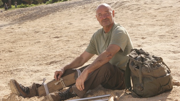LOST -- "Three Minutes" - A determined Michael convinces Jack and several castaways to help him rescue Walt from "The Others." Meanwhile, Charlie struggles with Eko's decision to discontinue building the church, on "Lost," WEDNESDAY, MAY 17 (9:00-10:01 p.m., ET), on the ABC Television Network. (ABC/MARIO PEREZ)TERRY O'QUINN