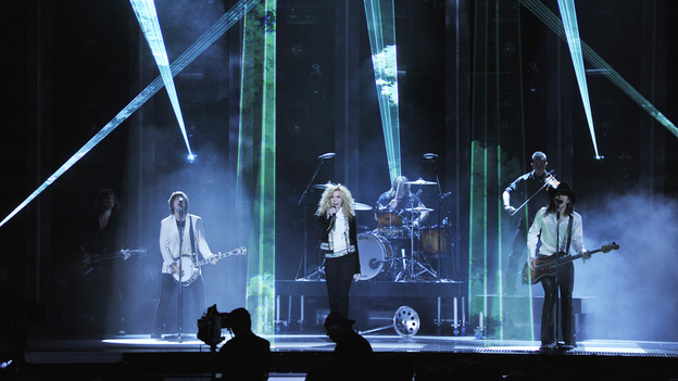 THE 46TH ANNUAL CMA AWARDS - THEATRE - "The 46th Annual CMA Awards" airs live THURSDAY, NOVEMBER 1 (8:00-11:00 p.m., ET) on ABC live from the Bridgestone Arena in Nashville, Tennessee. (ABC/KATHERINE BOMBOY-THORNTON)THE BAND PERRY