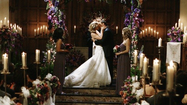 GREY'S ANATOMY - "What a Difference a Day Makes" - You may now kiss the bride! Alex and Izzie are married, on "Grey's Anatomy," THURSDAY, MAY 7 (9:00-10:02 p.m., ET) on the ABC Television Network. SANDRA OH, KATHERINE HEIGL, JUSTIN CHAMBERS, ELLEN POMPEO