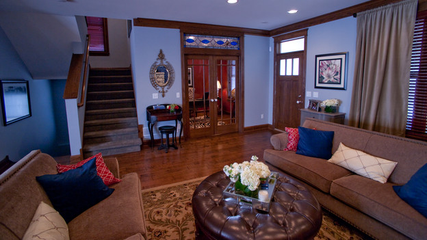 EXTREME MAKEOVER HOME EDITION - "Morris Family," - Living Room, on "Extreme Makeover Home Edition," Sunday, January 3rd on the ABC Television Network.