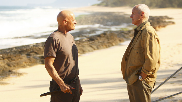 LOST - "The Package" - Sun and Jin desperately continue their search for one another, and Locke confronts his enemy, on "Lost," TUESDAY, MARCH 30 (9:00-10:02 p.m., ET) on the ABC Television Network. (ABC/MARIO PEREZ)TERRY O'QUINN, ALAN DALE