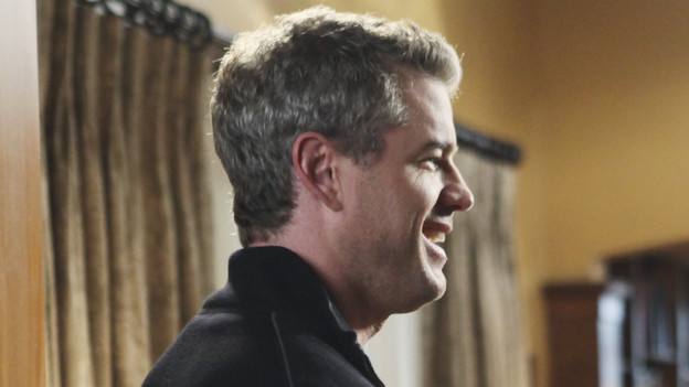 GREY'S ANATOMY - "Holidaze" -- As Thanksgiving, Christmas and New Year's pass, Miranda is visited by her father, William, who disapproves of her choices in life; meanwhile, Mark and Lexie must cope with the shocking arrival of a woman from his past, and Thatcher Grey questions the Chief's recent behavior as Meredith comes to his defense, on "Grey's Anatomy," THURSDAY, NOVEMBER 19 (9:00-10:01 p.m., ET) on the ABC Television Network. (ABC/DANNY FELD)ERIC DANE