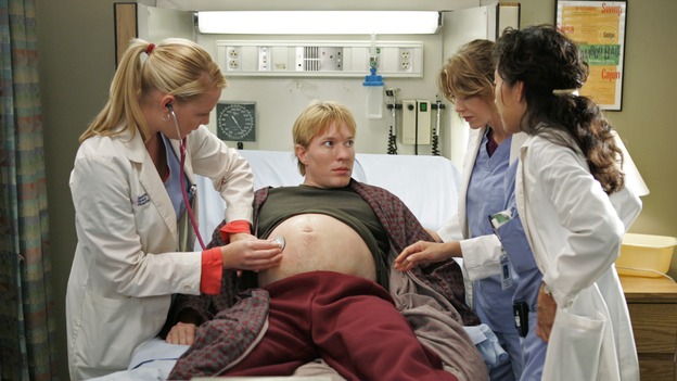 GREY'S ANATOMY - "Something to Talk About"(ABC/CRAIG SJODIN)KATHERINE HEIGL, JOE SIKORA, ELLEN POMPEO, SANDRA OH