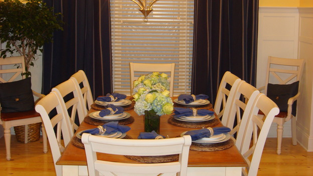 EXTREME MAKEOVER HOME EDITION - "Silva Family," - Dining Room, on "Extreme Makeover Home Edition," Sunday, May 4th on the ABC Television Network.
