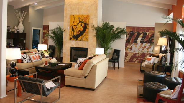 EXTREME MAKEOVER HOME EDITION - "Wagstaff Family," - Living Room, on "Extreme Makeover Home Edition," Sunday, February 21st on the ABC Television Network.