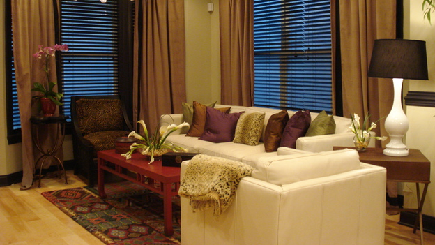 EXTREME MAKEOVER HOME EDITION - "Latif Family," - Living Room, on "Extreme Makeover Home Edition," Sunday, March 30th on the ABC Television Network.