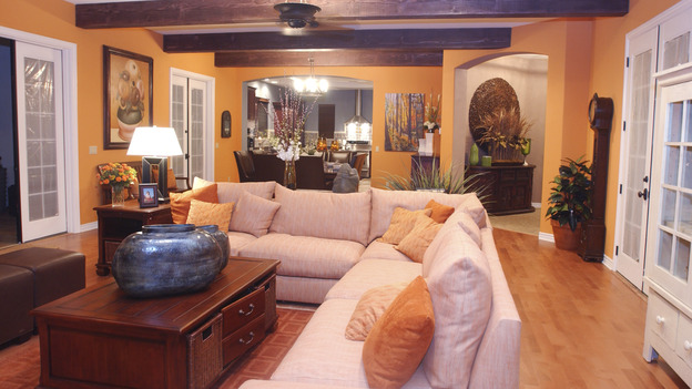 EXTREME MAKEOVER HOME EDITION - "Okvath Family," - Living Room, on "Extreme Makeover Home Edition," Sunday, May 13th on the ABC Television Network.