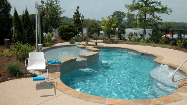 EXTREME MAKEOVER HOME EDITION - "Hawkins Family," -&nbsp;Pool, on "Extreme Makeover Home Edition," Sunday, October 8th on the ABC Television Network.