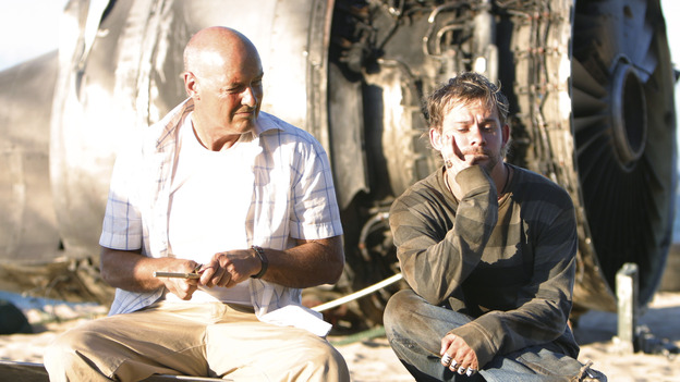 100939_6486 -- LOST - EPISODE 101 - "TABULA RASA," EPISODE 102 - "WALKABOUT" (ABC/MARIO PEREZ)TERRY O'QUINN, DOMINIC MONAGHAN