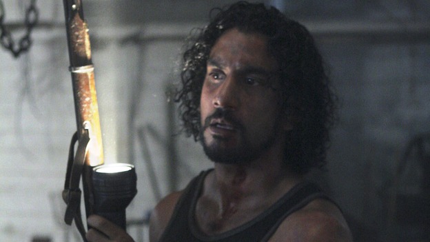 LOST - "Enter 77" - Locke, Sayid and Kate investigate a strange structure and its mysterious inhabitant. Meanwhile, Sawyer competes in a ping-pong competition to get back his belongings, on "Lost," WEDNESDAY, MARCH 7 (10:00-11:00 p.m., ET), on the ABC Television Network. (ABC/MARIO PEREZ)NAVEEN ANDREWS