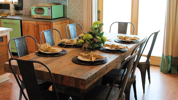 EXTREME MAKEOVER HOME EDITION - "Gibbs Family," - Dining Room Picture, on  "Extreme Makeover Home Edition," Friday, January 6th (8:00-10:00   p.m.   ET/PT) on the ABC    Television Network.