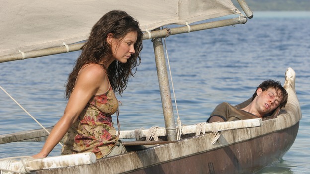 LOST - "Stranger in a Strange Land" - A power play ensues between Jack and "The Others" as Juliet's future hangs in the balance. Meanwhile, Kate, Sawyer and Karl continue on their journey away from "Alcatraz," on "Lost," WEDNESDAY, FEBRUARY 21 (10:00-11:00 p.m., ET), on the ABC Television Network. (ABC/MARIO PEREZ)EVANGELINE LILLY, BLAKE BASHOFF