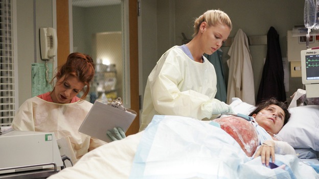 GREY'S ANATOMY - "INTO YOU LIKE A TRAIN" (ABC/CRAIG SJODIN)KATE WALSH, KATHERINE HEIGL, MICHELLE ARTHUR