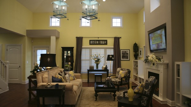 EXTREME MAKEOVER HOME EDITION - "Tutwiler Family," - Living Room, on "Extreme Makeover Home Edition," Sunday, January 25th on the ABC Television Network.