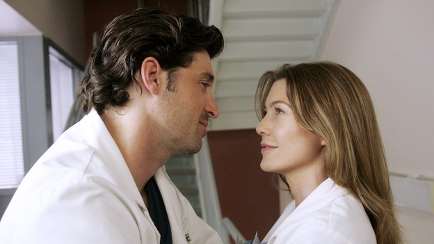 GREY'S ANATOMY - "I Am a Tree" - Cristina meets Burke's parents -- and in the most awkward of circumstances -- the interns campaign for Izzie's reinstatement to the surgical intern program, Addison takes a break from her hospital duties, and a surgical patient lives what may be her last day to the fullest, on "Grey's Anatomy," THURSDAY, SEPTEMBER 28 (9:00-10:01 p.m., ET) on the ABC Television Network. (ABC/VIVIAN ZINK)PATRICK DEMPSEY, ELLEN POMPEO