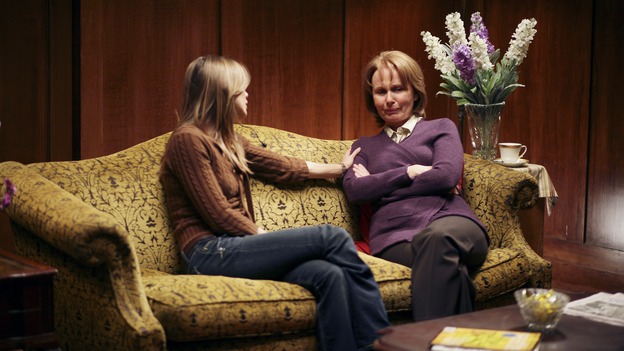 GREY'S ANATOMY - "Staring at the Sun" - The O'Malley Family visits George at the hospital, Meredith is determined to have a more positive outlook on life, Derek and Addison strive for a civil relationship, and Richard endeavors to reunite with his wife, Adele, on "Grey's Anatomy," THURSDAY, NOVEMBER 16 (9:00-10:01 p.m., ET) on the ABC Television Network. (ABC/KAREN NEAL)ELLEN POMPEO, KATE BURTON