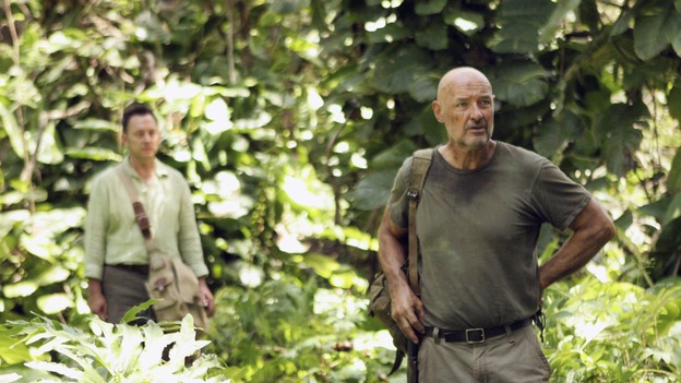 LOST -  "The Man Behind the Curtain" - Ben begrudgingly begins to introduce Locke to the secrets of the island, beginning with the mysterious Jacob. Meanwhile, Juliet's secret goes public, on "Lost," WEDNESDAY, MAY 9 (10:00-11:00 p.m., ET), on the ABC Television Network. (ABC/MARIO PEREZ)MICHAEL EMERSON, TERRY O'QUINN