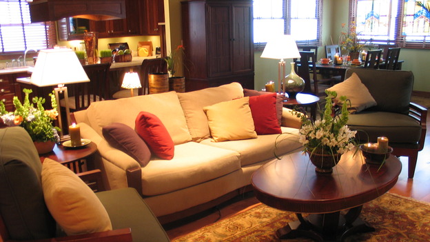EXTREME MAKEOVER HOME EDITION - "Rodriguez Family," - Living Room, on "Extreme Makeover Home Edition," Sunday, September 25th on the ABC Television Network.