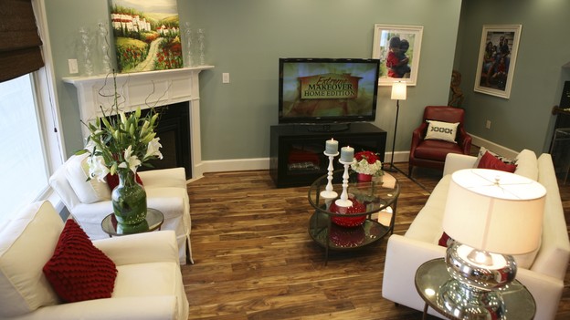 EXTREME MAKEOVER HOME EDITION - "Tripp Family," - Living Room, on "Extreme Makeover Home Edition," Sunday, February 14th on the ABC Television Network.