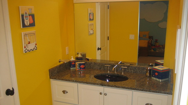 EXTREME MAKEOVER HOME EDITION - "Gilliam Family," -&nbsp;Bathroom, on "Extreme Makeover Home Edition," Sunday, October 1st on the ABC Television Network.