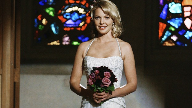 GREY'S ANATOMY - "What a Difference a Day Makes" - Here comes the bride! Izzie Stevens walks down the aisle, on "Grey's Anatomy," THURSDAY, MAY 7 (9:00-10:02 p.m., ET) on the ABC Television Network. KATHERINE HEIGL