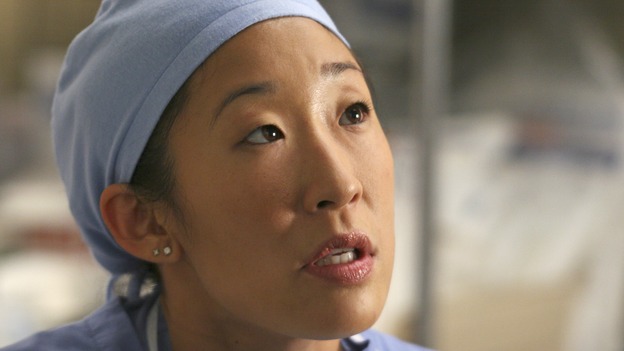 GREY'S ANATOMY - "INTO YOU LIKE A TRAIN" (ABC/MICHAEL DESMOND)SANDRA OH