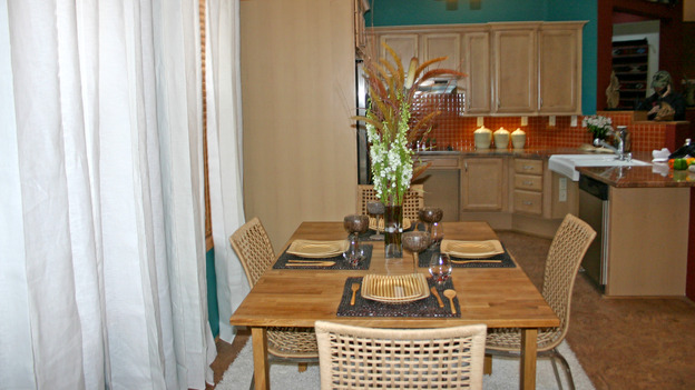 EXTREME MAKEOVER HOME EDITION - "Yazzie Family" - Dining Room, on "Extreme Makeover Home Edition," Sunday, October 28th on the ABC Television Network.