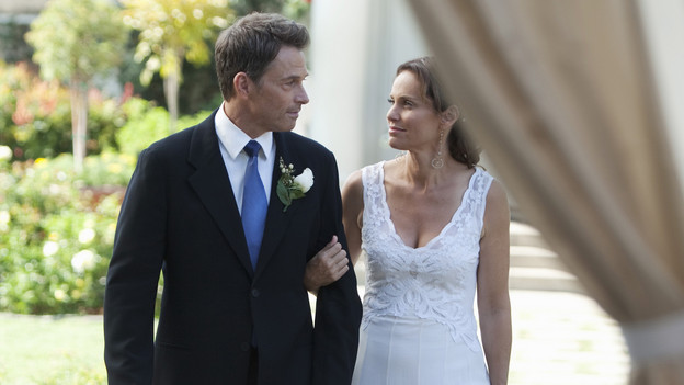 PRIVATE PRACTICE - "Take Two" - Pete and Violet anxiously prepare for their wedding day, but Cooper may have to intervene when emotions and fear of the future run high. Things have taken a surprise turn with Addison and Sam, and Naomi juggles the burden of caring for her daughter and newborn granddaughter and worries about Dink's ability to parent. Despite disagreements and deeply-rooted conflicts, the doctors come together to mourn the loss of their friend, Dell, on the fourth Season Premiere of "Private Practice," THURSDAY, SEPTEMBER 23 (10:01-11:00 p.m., ET) on the ABC Television Network. (ABC/ADAM ROSE)TIM DALY, AMY BRENNEMAN