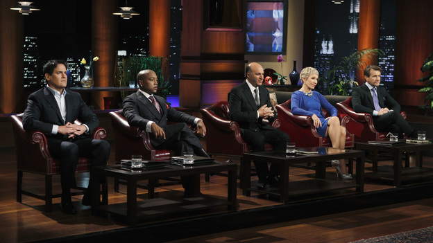 SHARK TANK - "Episode 202" - Season Two of "Shark Tank" promises to make TV history with the Sharks offering over $10 million in investment deals to bankroll a creative array of innovative entrepreneurs. This season, high tech billionaire entrepreneur Mark Cuban and successful comedian and self-made businessman Jeff Foxworthy jump into the Tank to appear separately in the show's nine episodes. The Season Premiere, "Episode 202," airs FRIDAY, MARCH 25 (8:00-9:00 p.m., ET) on ABC. (ABC/CRAIG SJODIN)MARK CUBAN, DAYMOND JOHN, KEVIN O'LEARY, BARBARA CORCORAN, ROBERT HERJAVIC