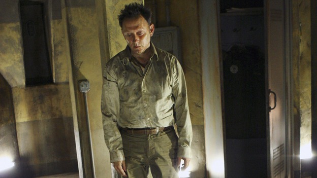 LOST - "There's No Place Like Home," Parts 2 & 3 - The face-off between the survivors and the freighter people continues, and the Oceanic Six find themselves closer to rescue, on the two-hour Season Finale of "Lost," THURSDAY, MAY 29 (9:00-11:00 p.m., ET) on the ABC Television Network. (ABC/MARIO PEREZ)KEVIN DURAND, TERRY O'QUINN, MICHAEL EMERSON