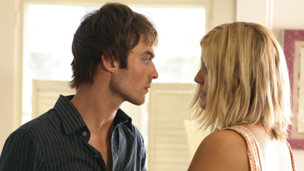 LOST - "Hearts and Minds" - When Locke learns that Boone wants to tell their "secret" to Shannon, Shannon's life is placed in sudden peril, and the shocking truth about her past with Boone is revealed. Meanwhile, Kate is puzzled by Sun's mysterious behavior, and a hungry Hurley must repay a debt to Jin, on "Lost," WEDNESDAY, JANUARY 12 (8:00-9:00 p.m., ET), on the ABC Television Network. IAN SOMERHALDER, MAGGIE GRACE