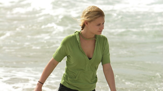 LOST - "Everybody Hates Hugo" - Disturbing memories from Hurley's past cause him to struggle with a task he's assigned inside the hatch. Meanwhile Sawyer, Michael and Jin discover the identities of their captors, and Claire uncovers a shocking piece of information about the fate of the raft, on "Lost," WEDNESDAY, OCTOBER 12 (9:00-10:00 p.m., ET), on the ABC Television Network. (ABC/MARIO PEREZ) EMILIE de RAVIN