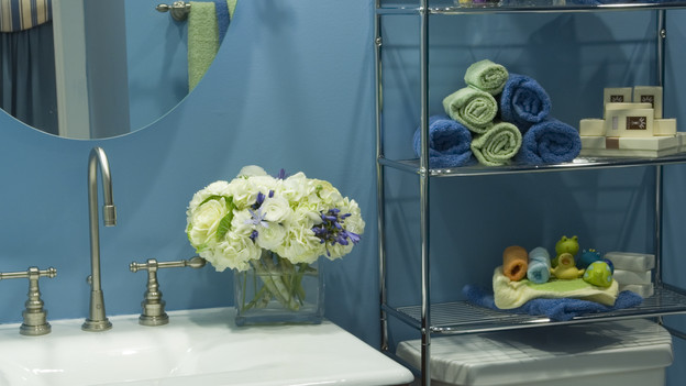 EXTREME MAKEOVER HOME EDITION - "Gaston Family," - Bathroom Picture, on  "Extreme Makeover Home Edition," Sunday, December 12th  (8:00-9:00 p.m.  ET/PT) on the ABC Television Network.