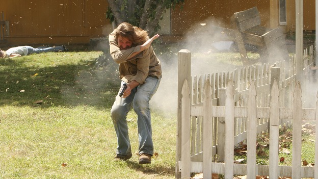 LOST - "The Shape of Things to Come" - Locke's camp comes under attack, and Jack tries to discover the identity of a body that has washed ashore, on "Lost," THURSDAY, APRIL 24 (10:01-11:00 p.m., ET) on the ABC Television Network. (ABC/MARIO PEREZ)JOSH HOLLOWAY