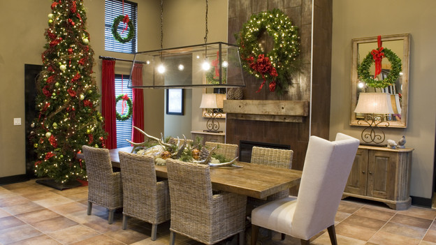 EXTREME MAKEOVER HOME EDITION - "Gaston Family," - Dining Room  Picture, on  "Extreme Makeover Home Edition," Sunday, December 12th  (8:00-9:00 p.m.  ET/PT) on the ABC Television Network.