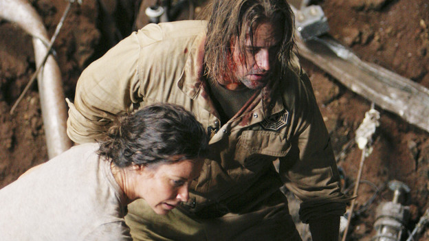 LOST - "LA X" - "Lost" returns for its final season of action-packed mystery and adventure -- that will continue to bring out the very best and the very worst in the people who are lost -- on the season premiere of "Lost," TUESDAY, FEBRUARY 2 (9:00-11:00 p.m., ET) on the ABC Television Network. On the season premiere episode, "LA X" Parts 1 & 2, the aftermath from Juliet's detonation of the hydrogen bomb is revealed. (ABC/MARIO PEREZ)EVANGELINE LILLY, JOSH HOLLOWAY