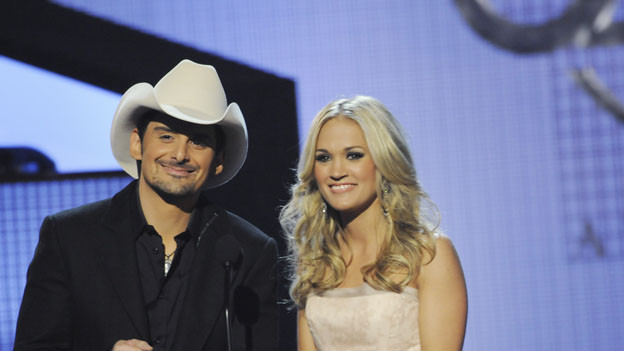 THE 44TH ANNUAL CMA AWARDS - THEATRE - "The 44th Annual CMA Awards" were broadcast live from the Bridgestone Arena in Nashville, WEDNESDAY, NOVEMBER 10 (8:00-11:00 p.m., ET) on the ABC Television Network. (ABC/KATHERINE BOMBOY)BRAD PAISLEY, CARRIE UNDERWOOD