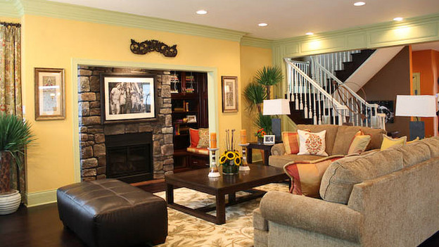 EXTREME MAKEOVER HOME EDITION - "Arboleda Family," - Living Room Pictures, on "Extreme Makeover Home Edition," Sunday, October 17th(8:00-9:00 p.m. ET/PT) on the ABC Television Network.