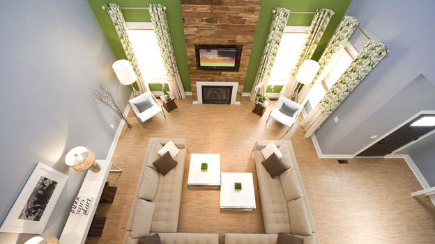 EXTREME MAKEOVER HOME EDITION - "Hill Family," - Living Room  Picture, on  "Extreme Makeover Home Edition," Sunday, April 24th     (8:00-9:00 p.m.  ET/PT) on the ABC Television Network.