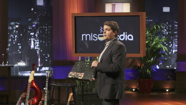 SHARK TANK - "Episode 309" - Indie-pop & singer-songwriter Ingrid Michaelson joins an entrepreneur from Marina del Rey, CA to pitch his high-tech music software product. A couple from Oldsmar, FL learns the hard way they have just one chance to convince the Sharks to invest in their instant solution for cellulite-free looking skin. Also: An entrepreneur from San Diego, CA pitches his unique sales distribution method for his stand-up paddle board company to the Sharks. A wine server from Fort Collins, CO has created an aerating device that could revolutionize the way wine is sold. Plus, there's a follow-up on Fullerton, CA's Rick Hopper and his invention, Readerest, a magnetic clip that secures eyeglasses -- and which Lori Greiner invested in during Season 3 -- on "Shark Tank," FRIDAY, MARCH 16 (8:00-9:00 p.m., ET) on the ABC Television Network. (ABC/MICHAEL ANSELL)AVIV GRILL-CHILDERS (MISO MEDIA)